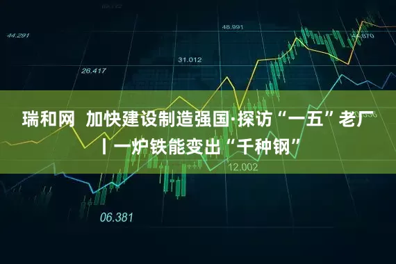 瑞和网  加快建设制造强国·探访“一五”老厂丨一炉铁能变出“千种钢”